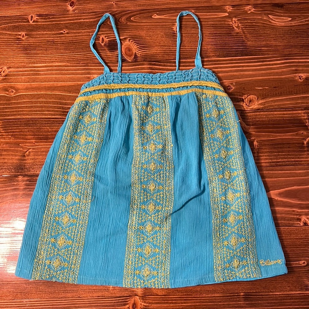Billabong Embroidered Tank Top - Picture 1 of 6